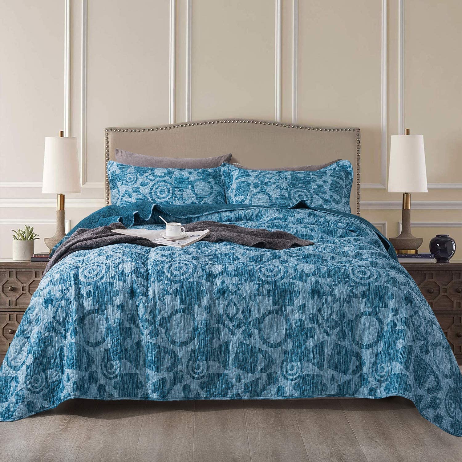 Microfiber Reversible Quilt, Sham