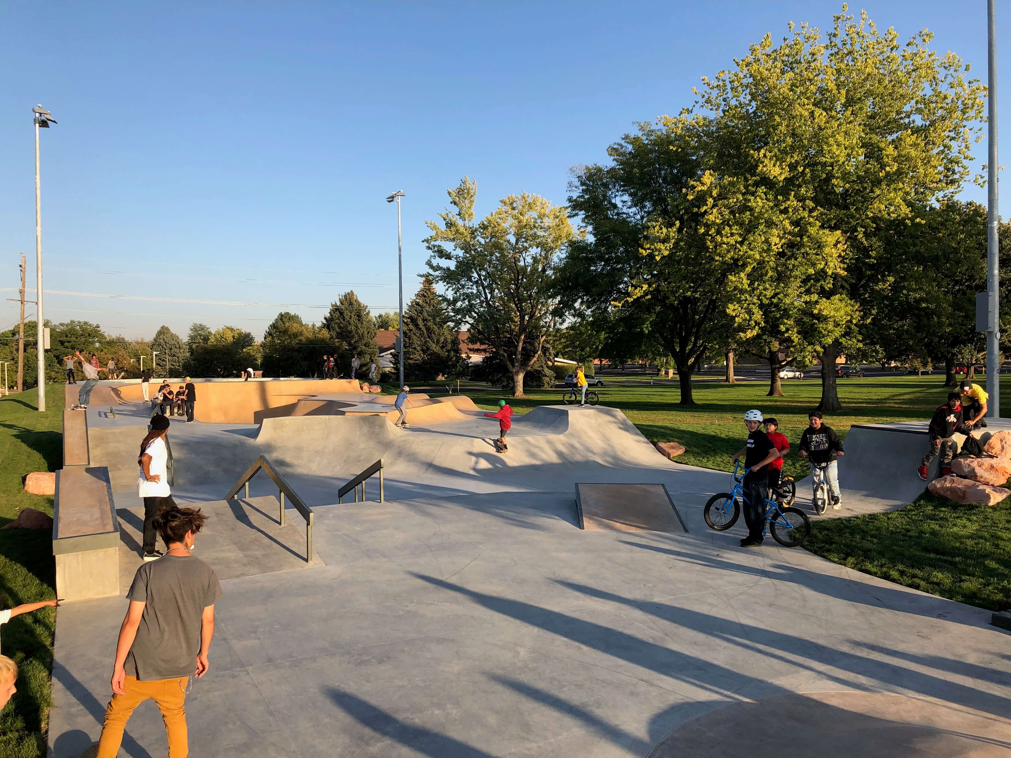 Greeley, CO Skatepark Network Under Construction New Line Skateparks