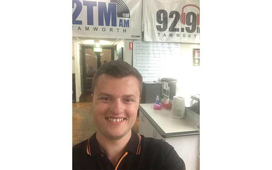 Bailey Makes Commercial Radio Debut Newmedia