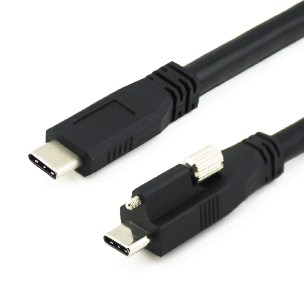 USB 3.1 Type C Screw Locking Cables Newnex
