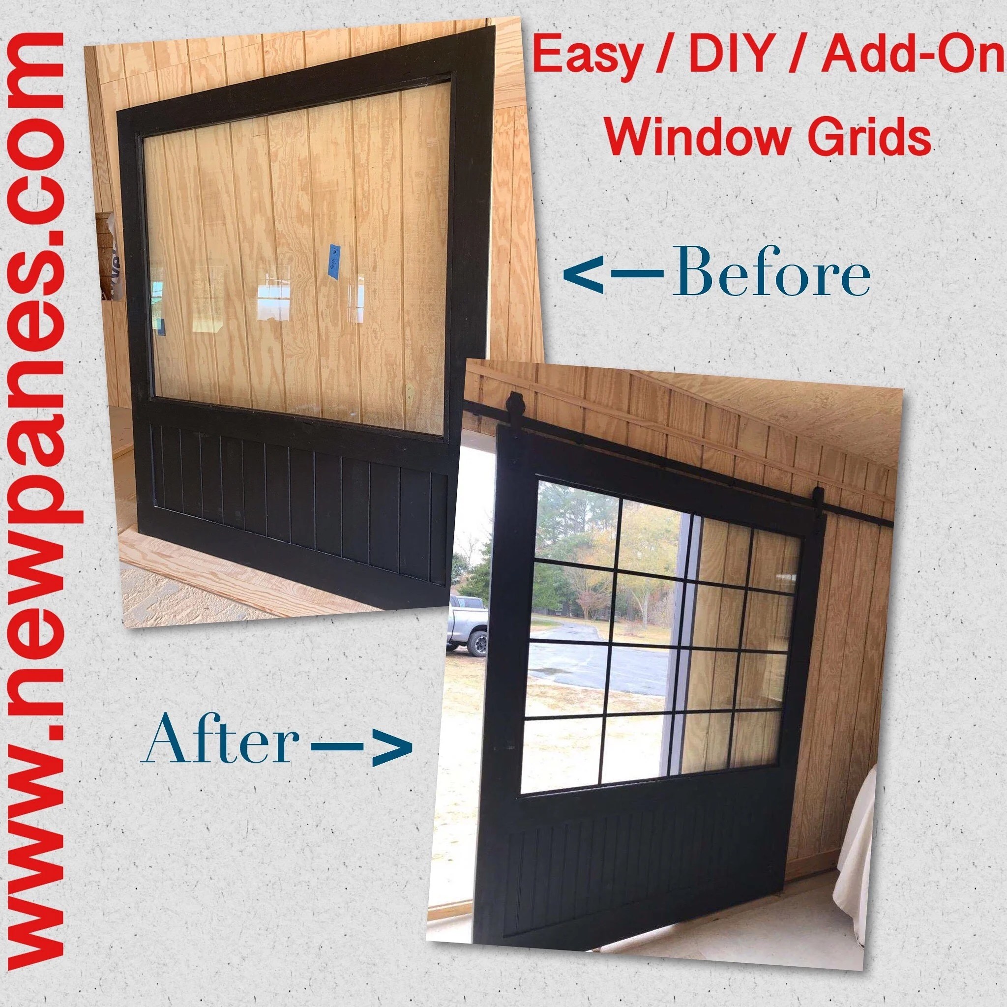 Painting DIY Window Grids for Custom Home Decor