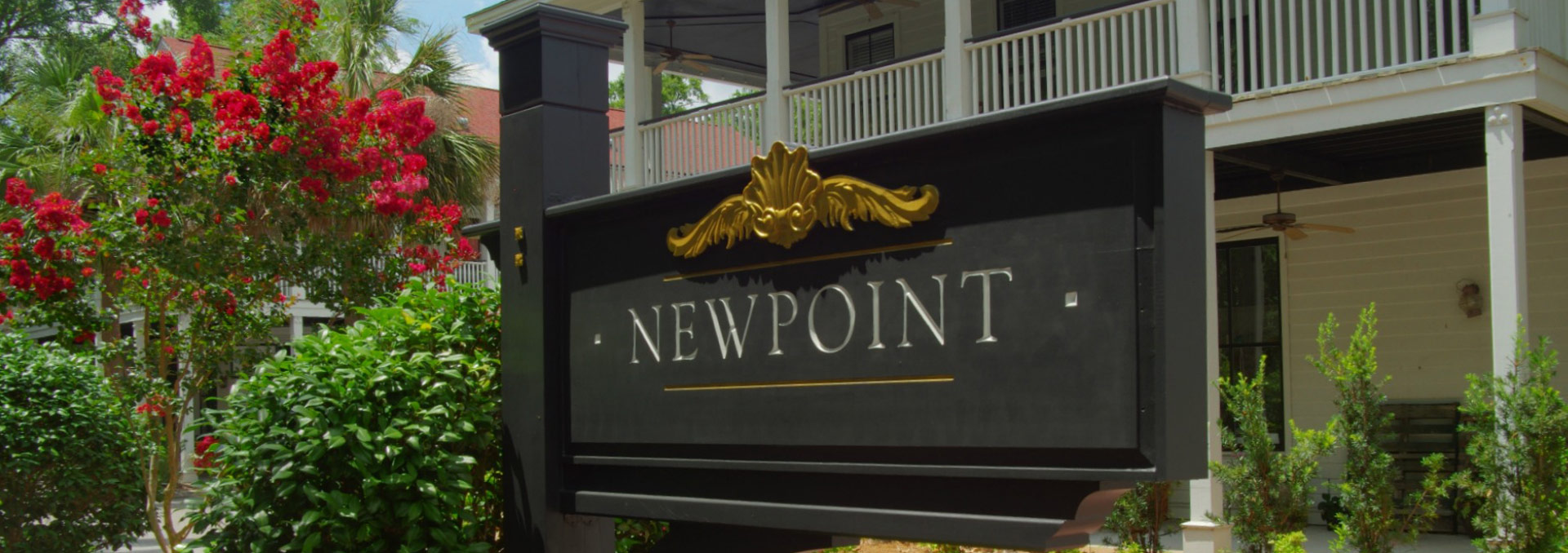 Newpoint. A residential community on Ladys Island, South Carolina