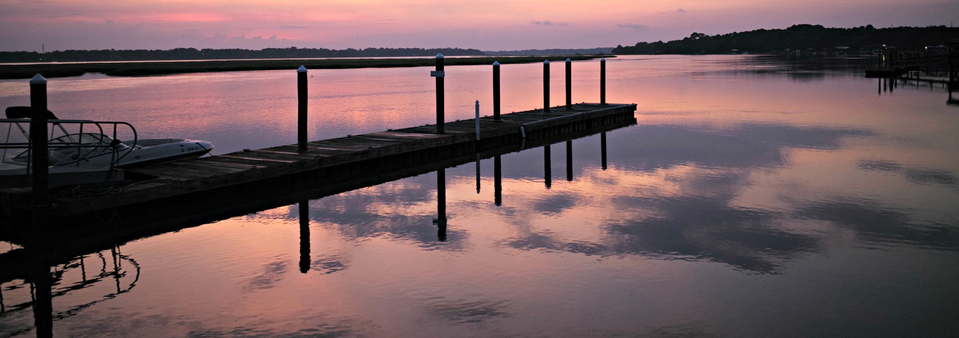 Newpoint. A residential community on Ladys Island, South Carolina