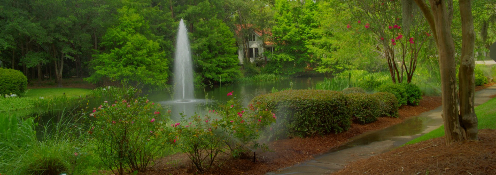 Newpoint. A residential community on Ladys Island, South Carolina