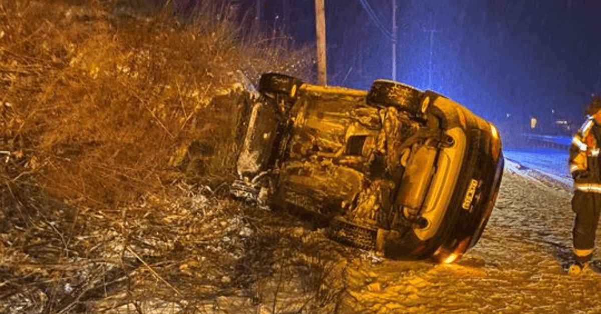 Rollover crash in Montpelier Newport Dispatch