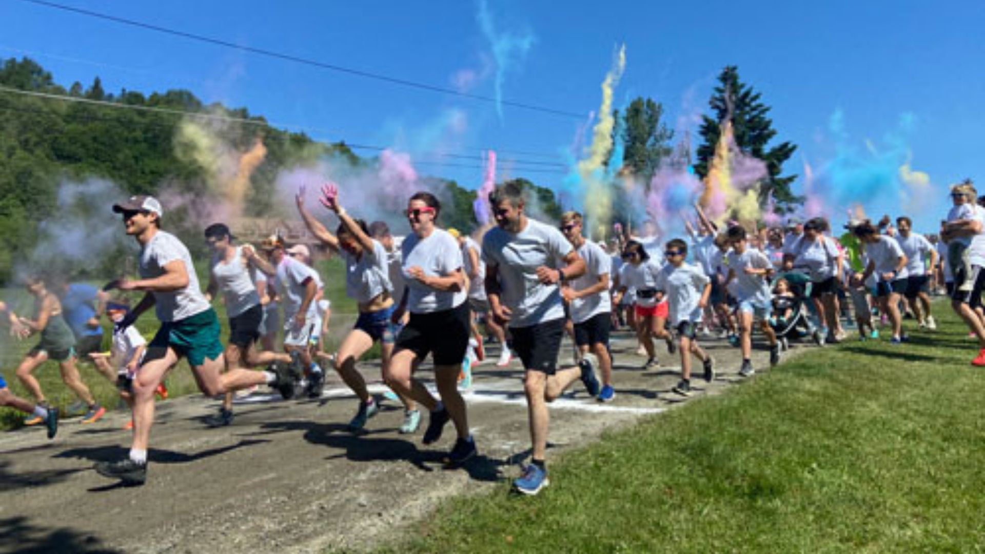 Echo Lake Color Challenge returns for 2024, promises funfilled 5K for all ages Newport Dispatch
