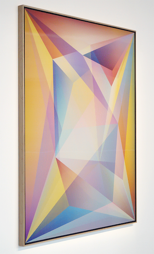 Rafaël Rozendaal Into Time 13 08 13 lenticular at Paddles On! this week