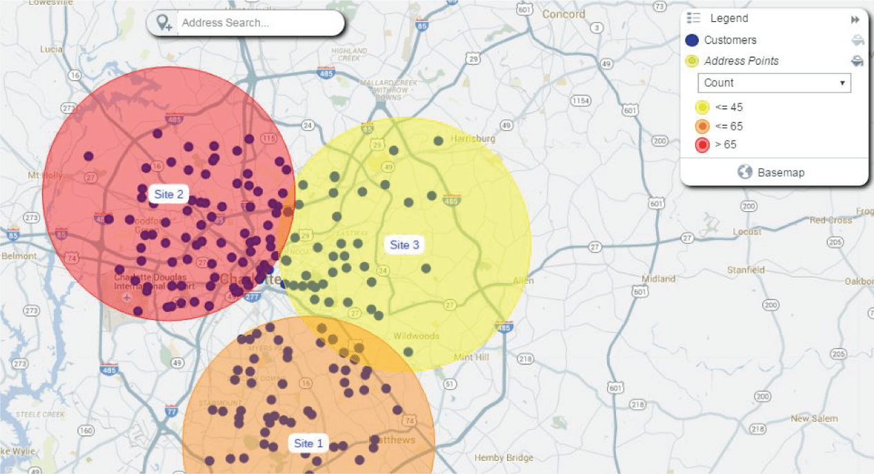map Virginia's New River Valley
