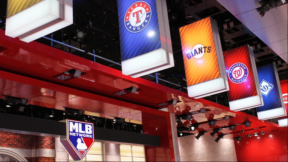 MLB Network Studio 21 Broadcast Set Design Gallery
