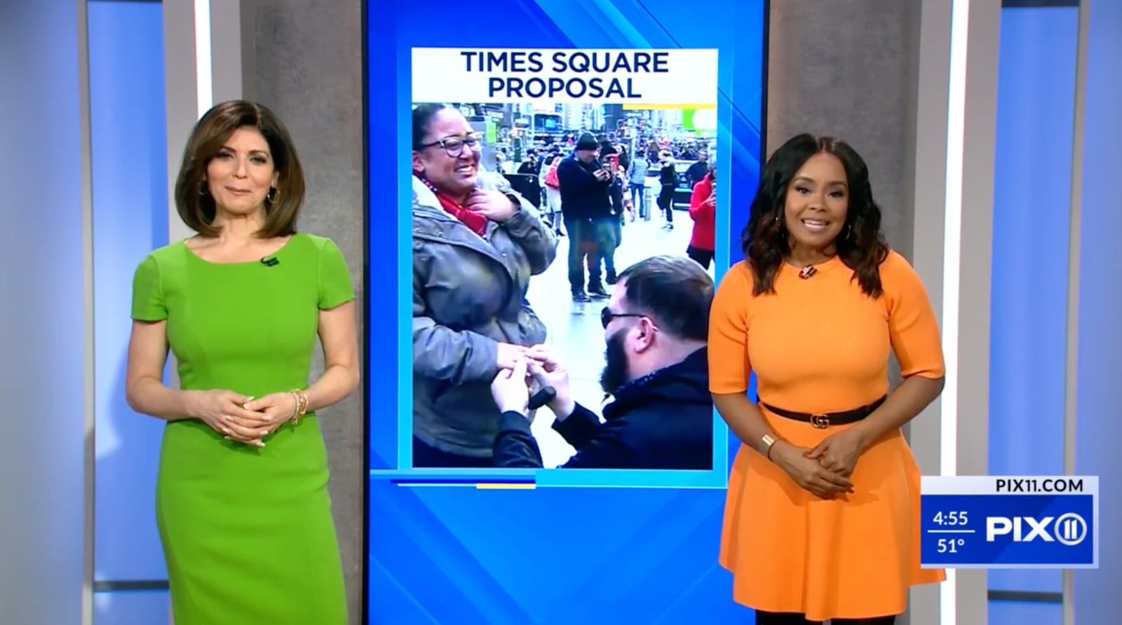 PIX 11 News Broadcast Studio Gallery