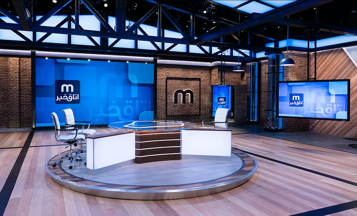 Manoto TV Broadcast Set Design Gallery