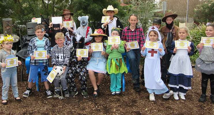 Book Week celebrated in Myall Coast Schools with beautiful costumes