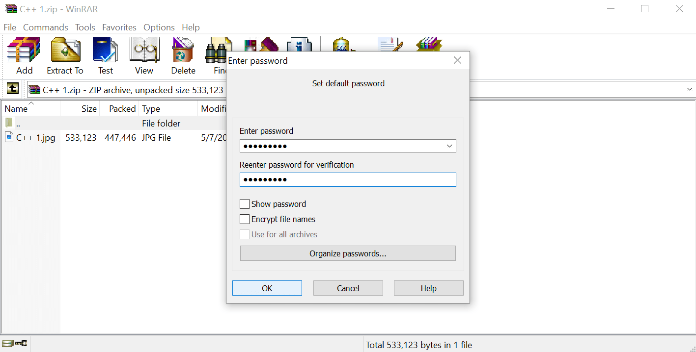 How To Protect A Zip Or Rar File With A Password? Blog