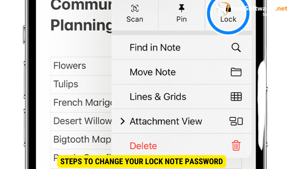 How To Change Lock Note Passwords? Blog