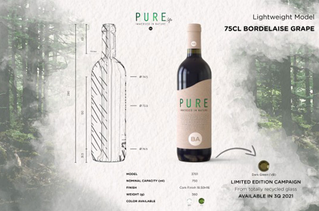 BA Glass presenta la marca Pure NewsPackaging