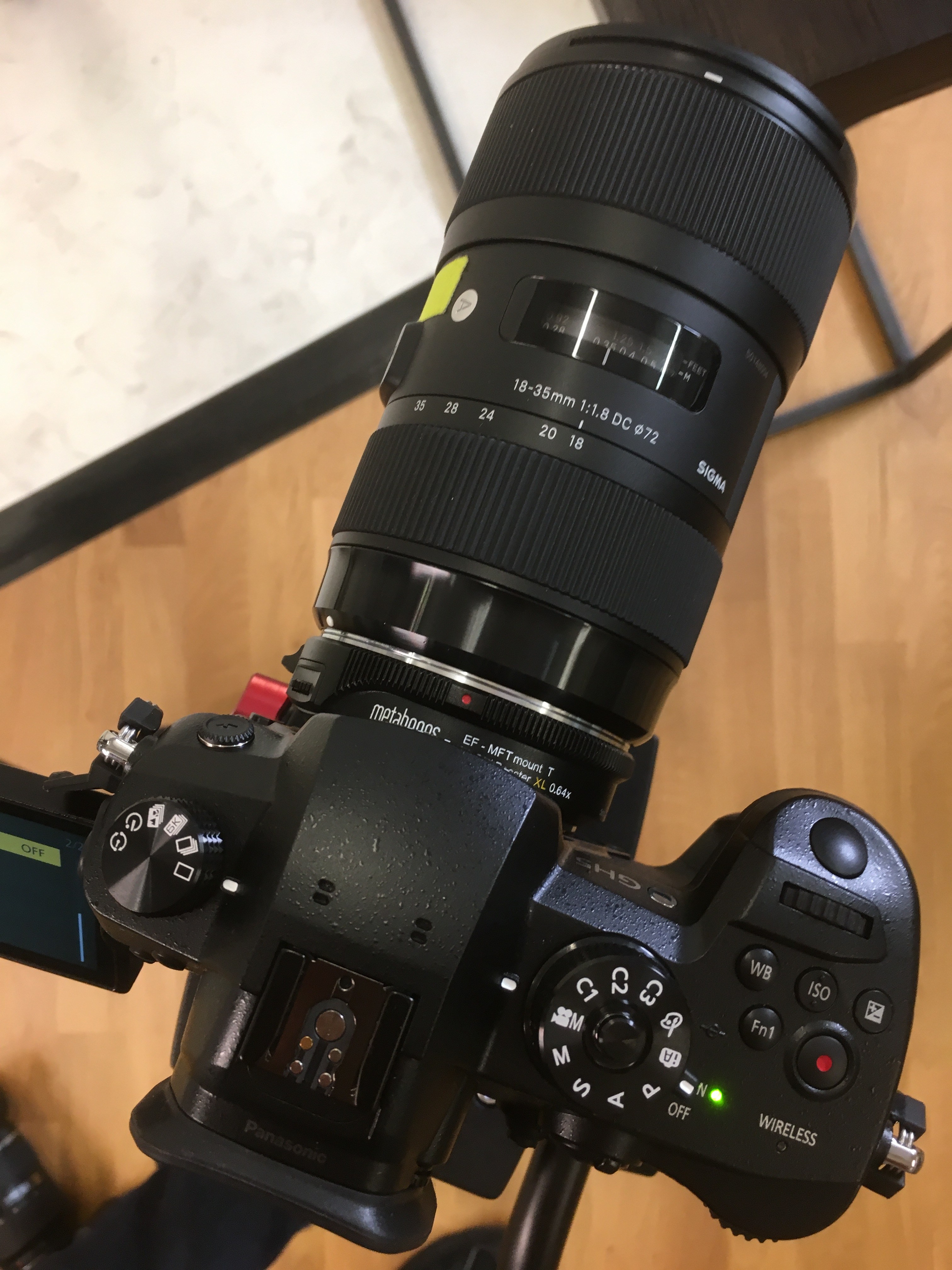 Panasonic GH5 and Metabones Speedbooster XL 0.64x tested with Sigma 18