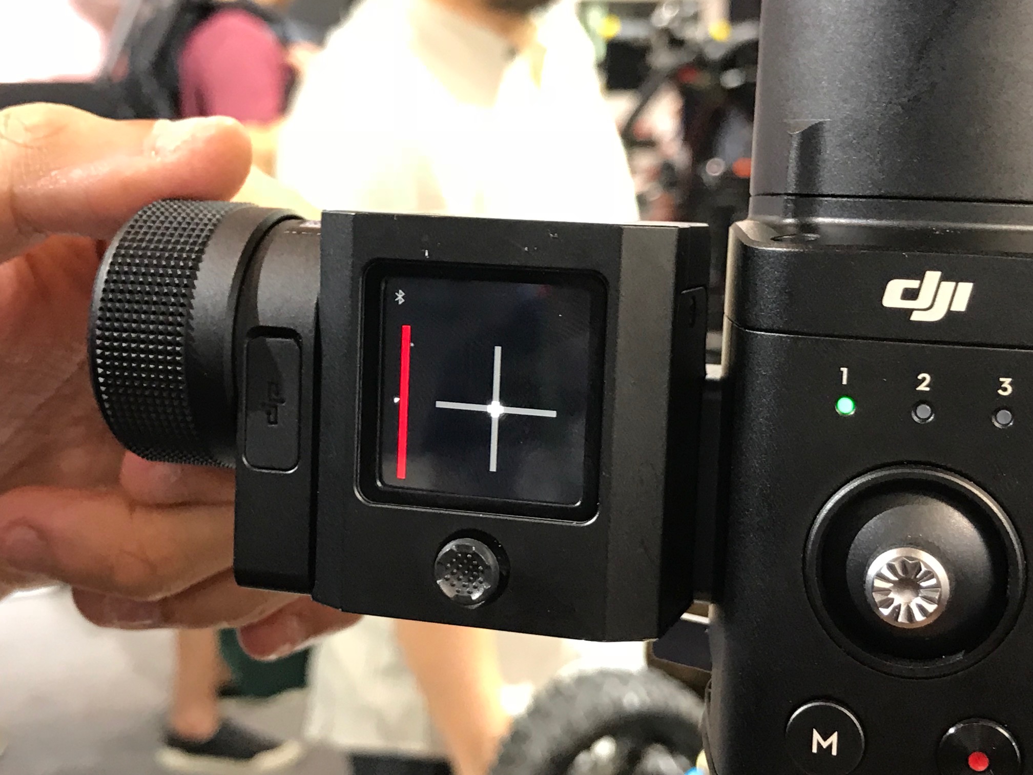 DJI Ronin S follow focus Menu - Newsshooter