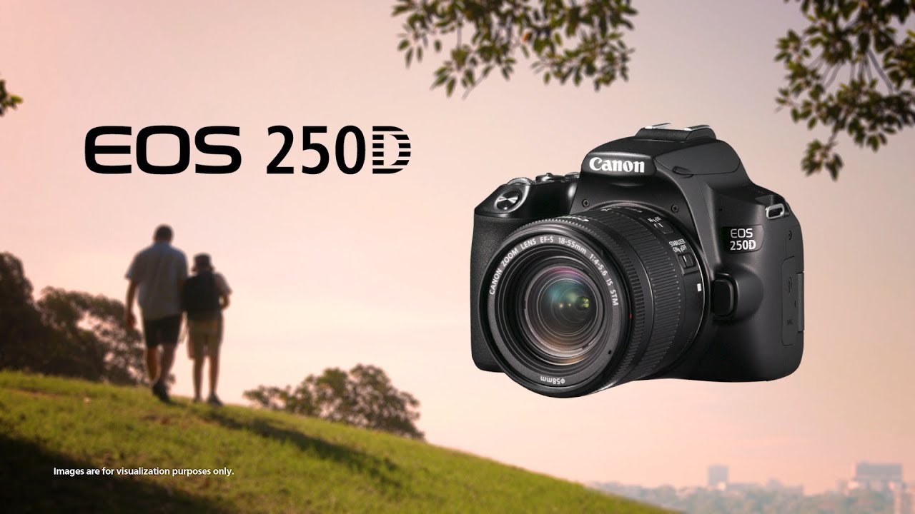 Canon EOS 250D, World's lightest DSLR with articulating screen and 4K