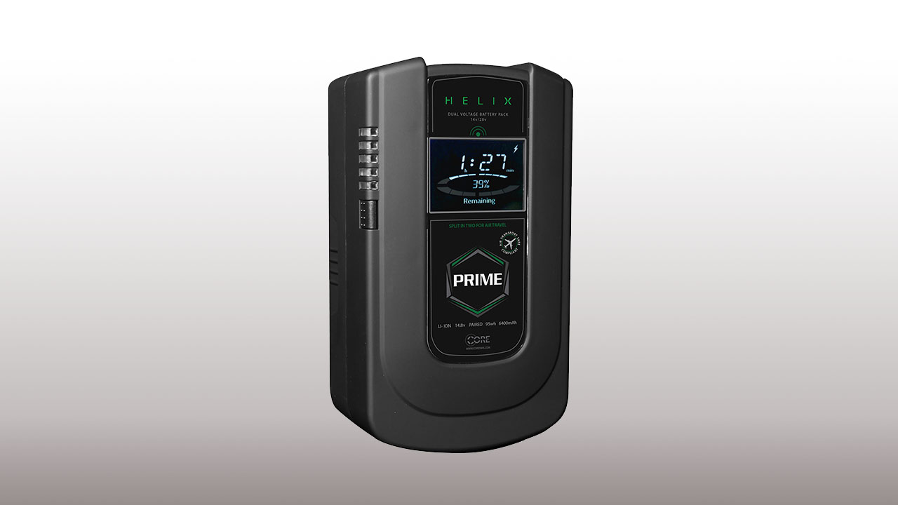 Core SWX Helix Dual Voltage Battery Packs Newsshooter