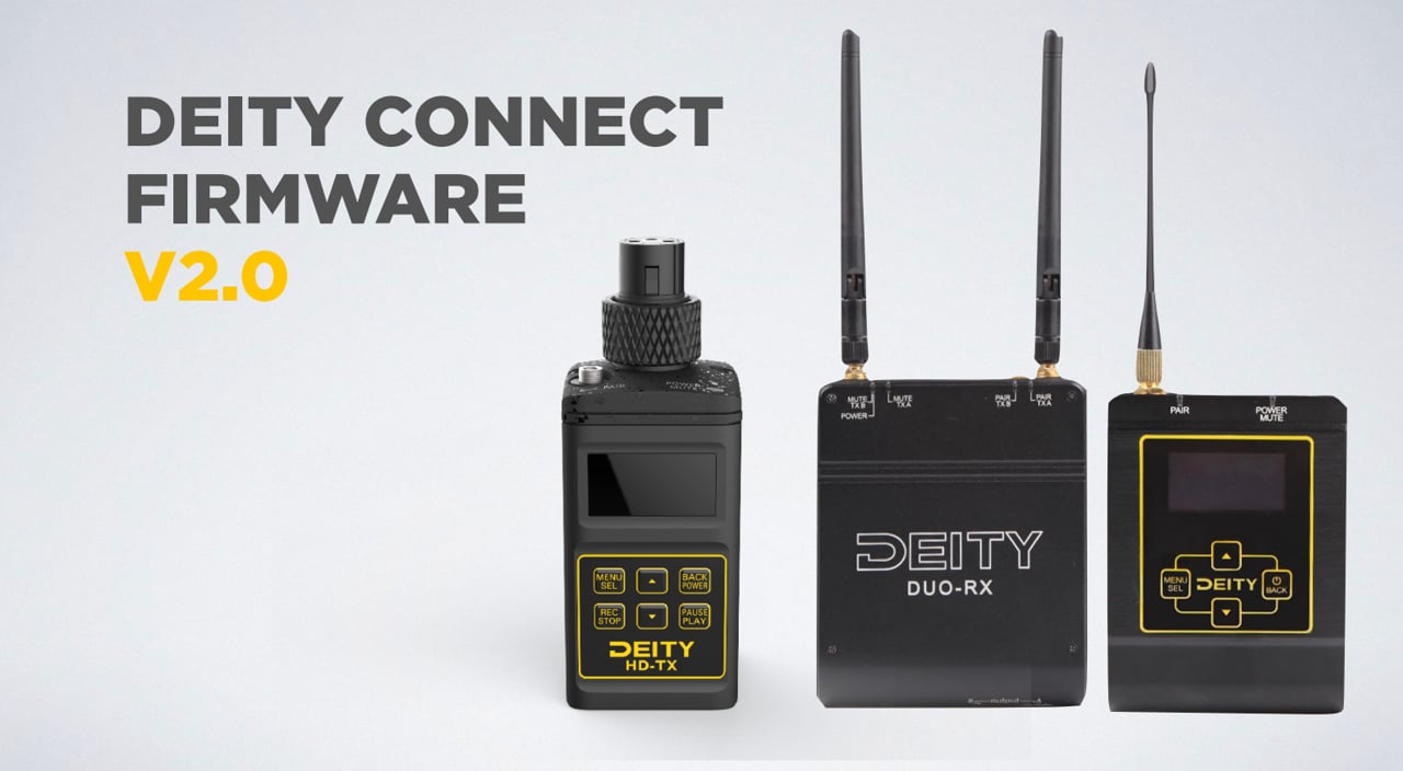 Deity Connect Firmware Updates - Newsshooter