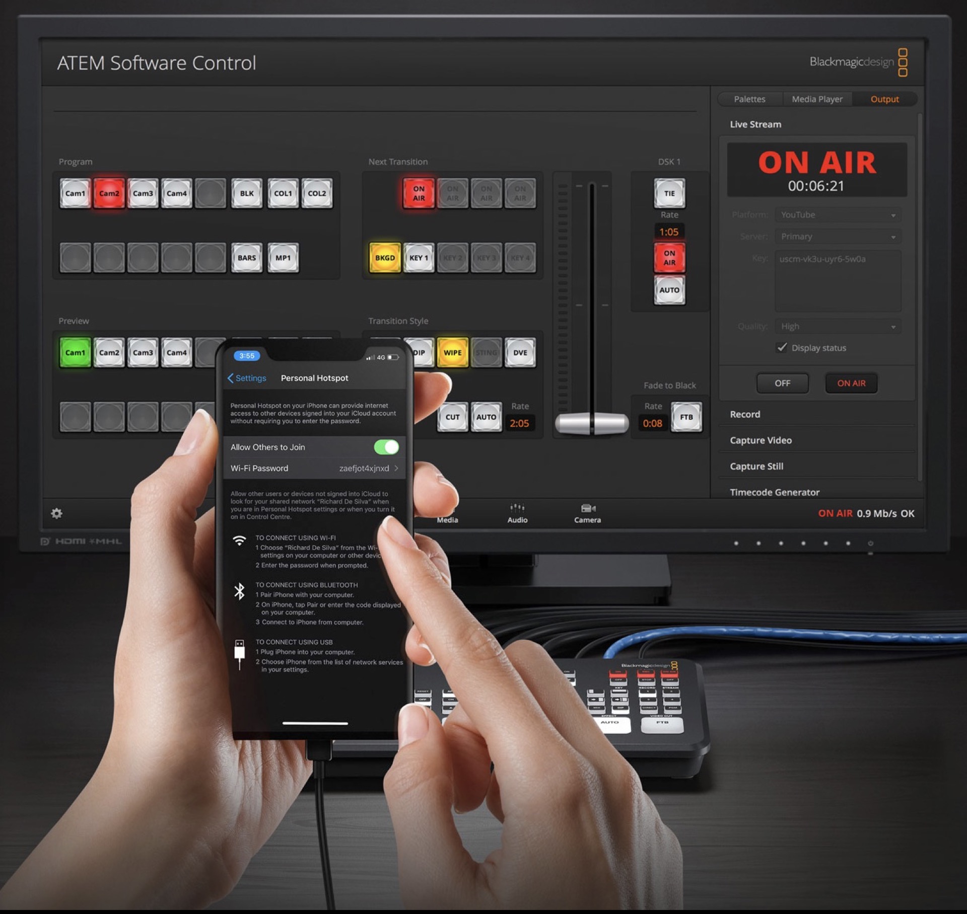 8inputs Blackmagic Design ATEM Mini Extreme and ISO announced