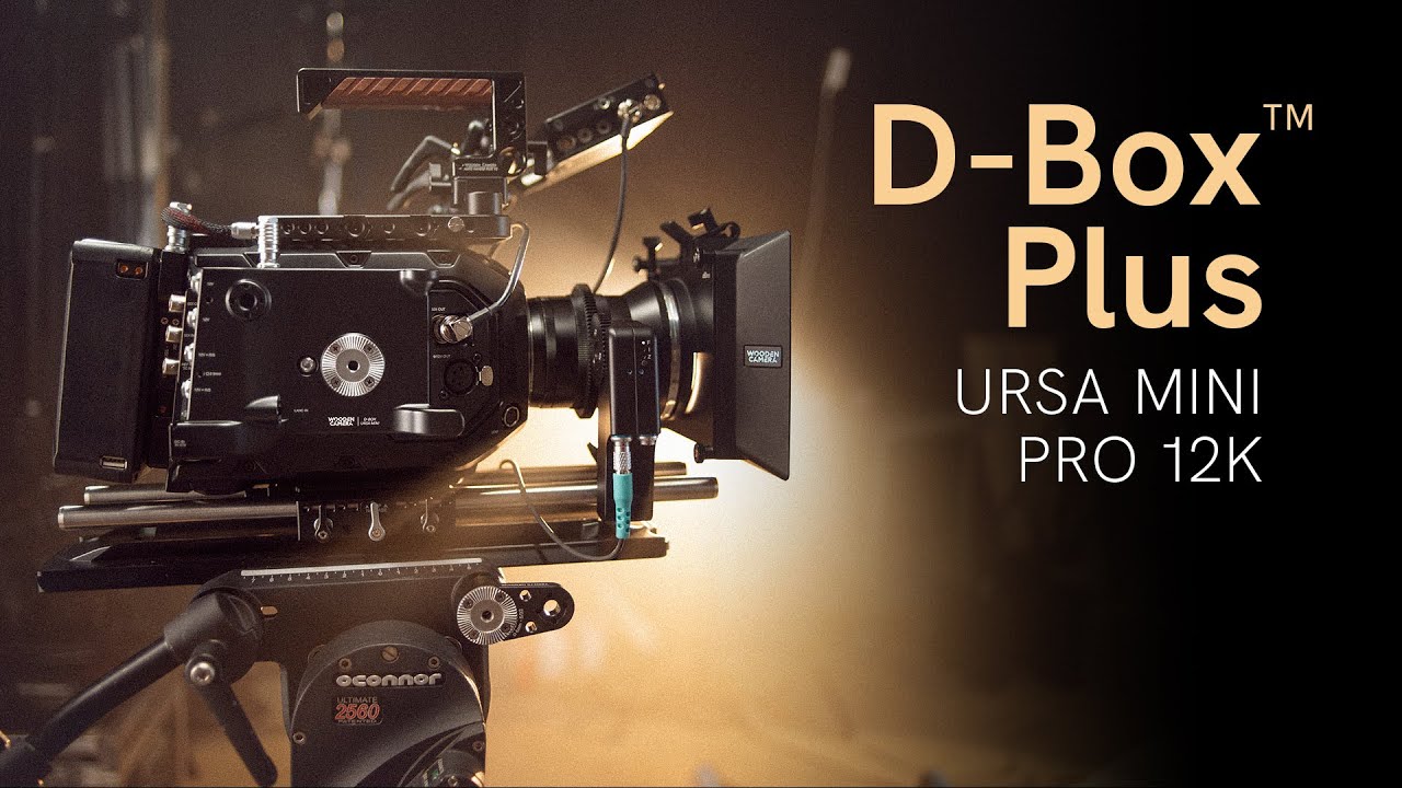Wooden Camera DBox Plus for the URSA Mini Pro 12K Newsshooter