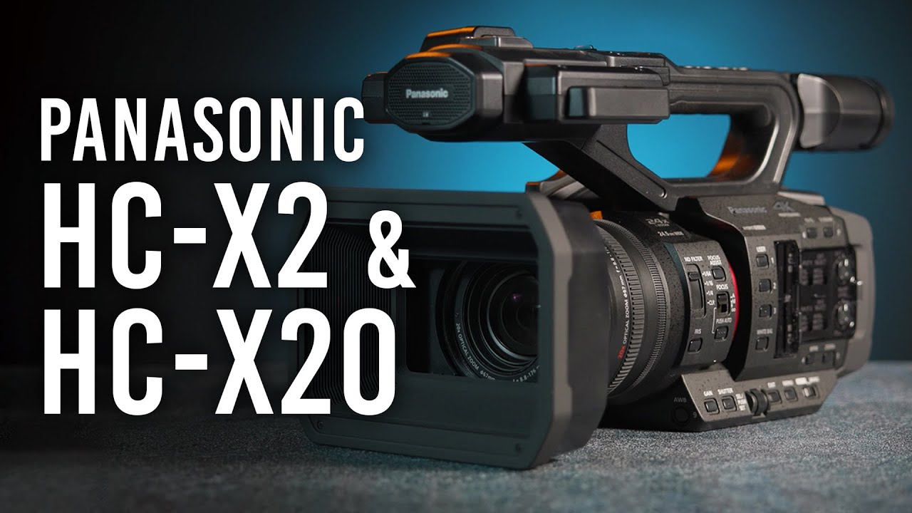 Panasonic HCX2 & HCX20 4K 1.0"type Sensor Camcorders Newsshooter