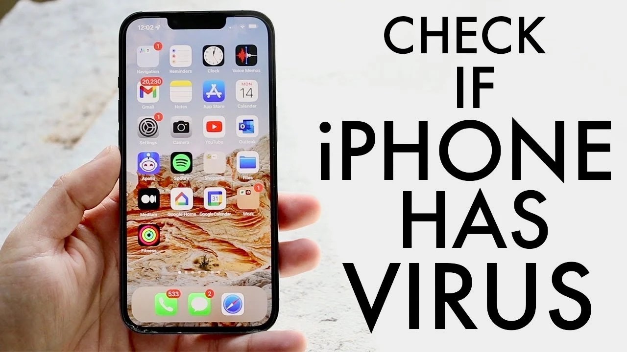 how to check for viruses on iPhone