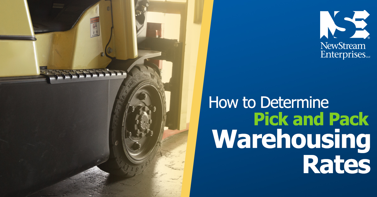 Pick and Pack Warehousing Rates NewStream