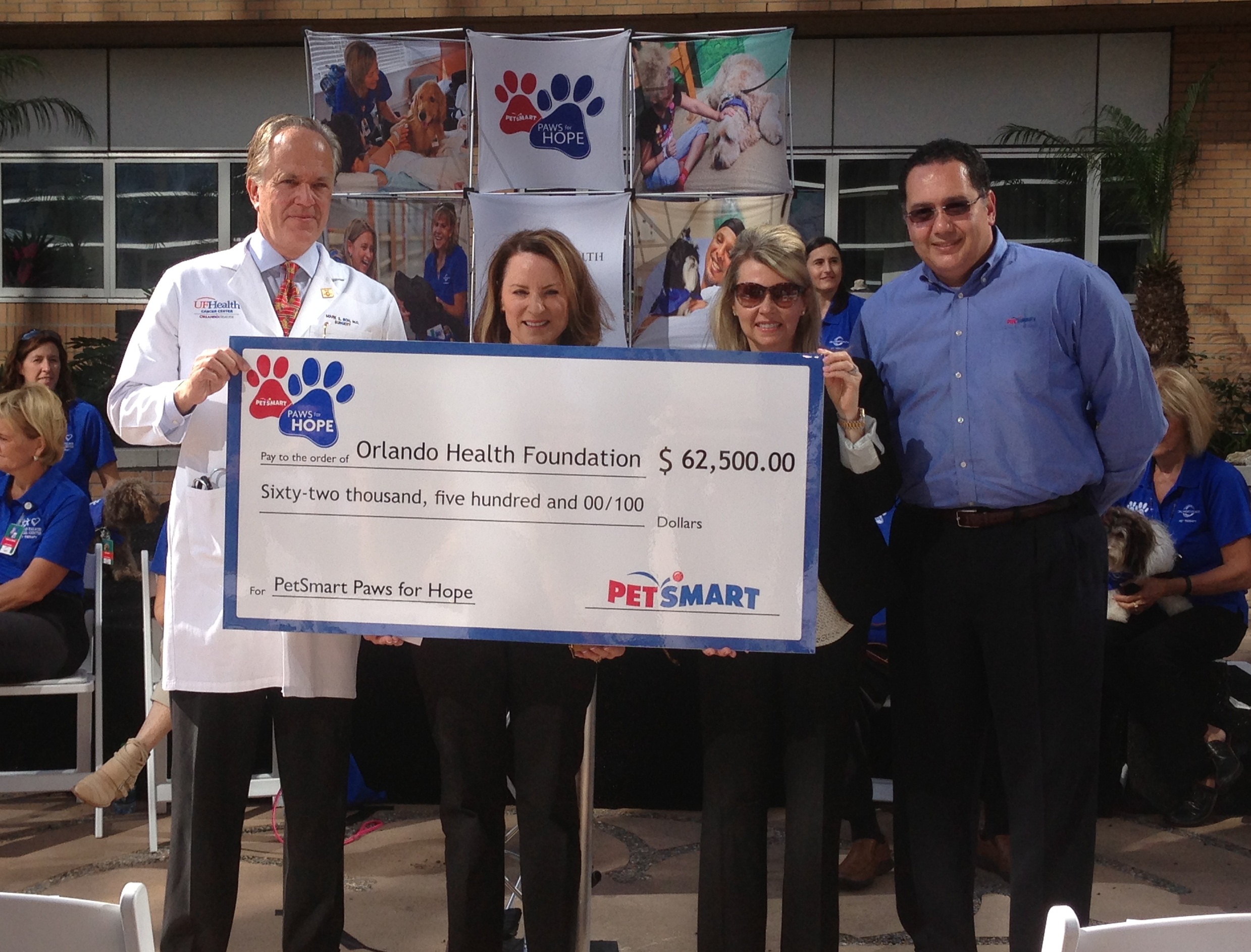 Orlando Health and PetSmart Partner to Fund Pet Therapy Program