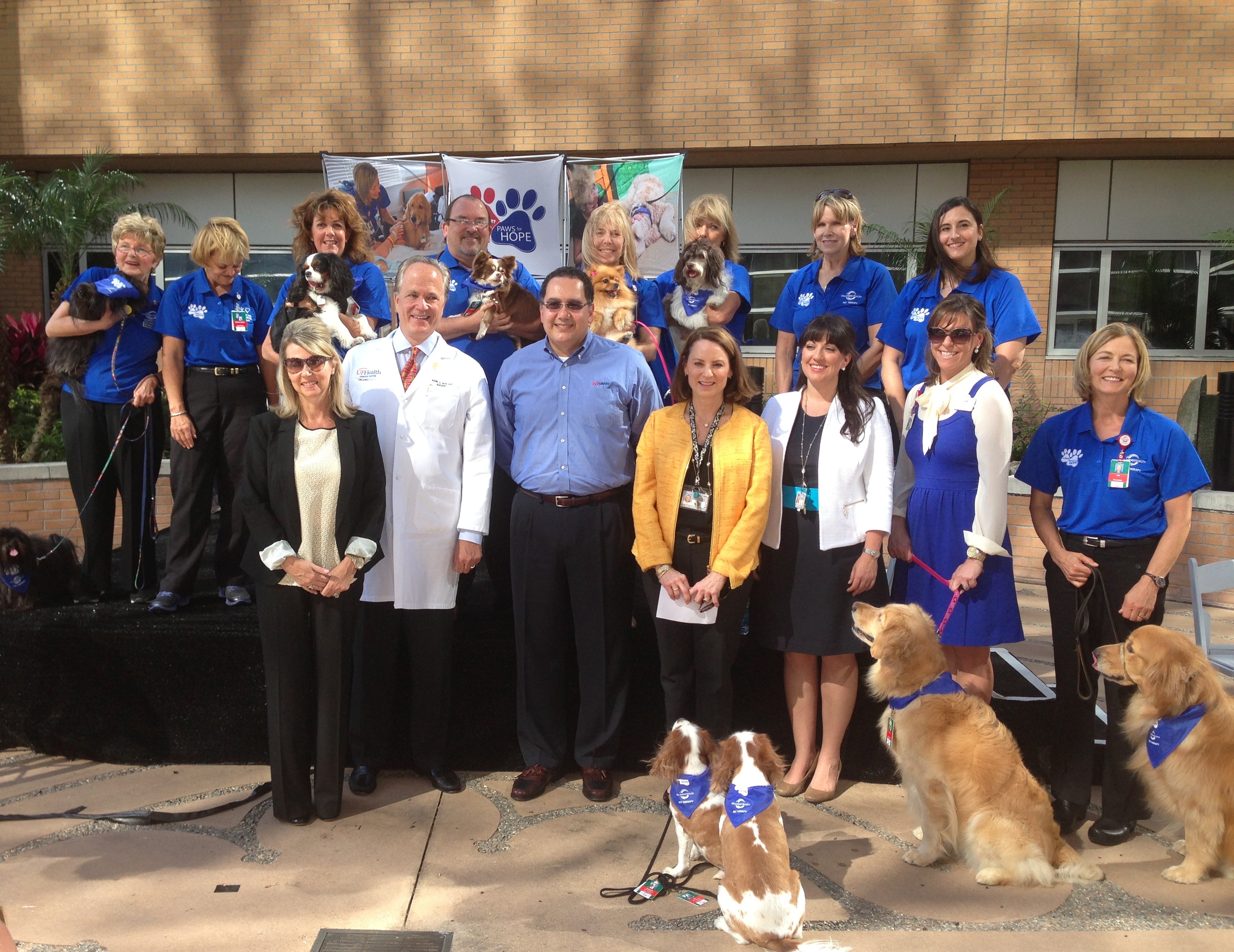 Orlando Health and PetSmart Partner to Fund Pet Therapy Program