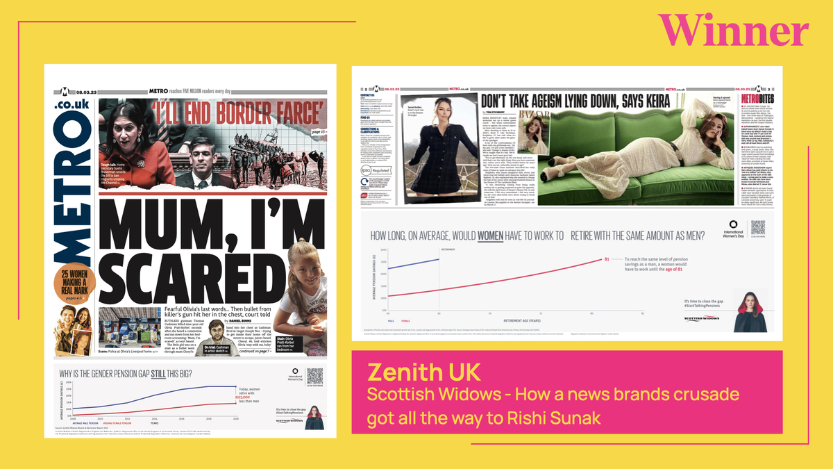 Scottish Widows How a news brands crusade got all the way to Rishi