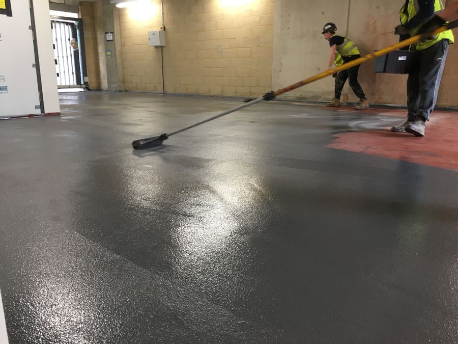 High Build Epoxy Floor Coating Newton Waterproofing