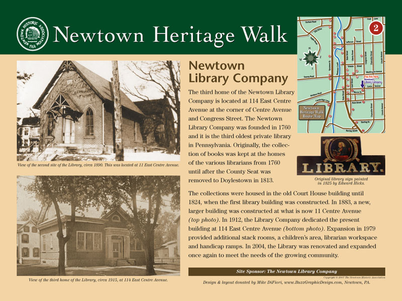 Newtown Heritage Walk Newtown Historic Association