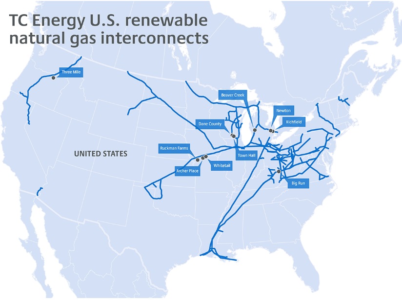 TC Energy RNG Transportation & Interconnects Newtrient
