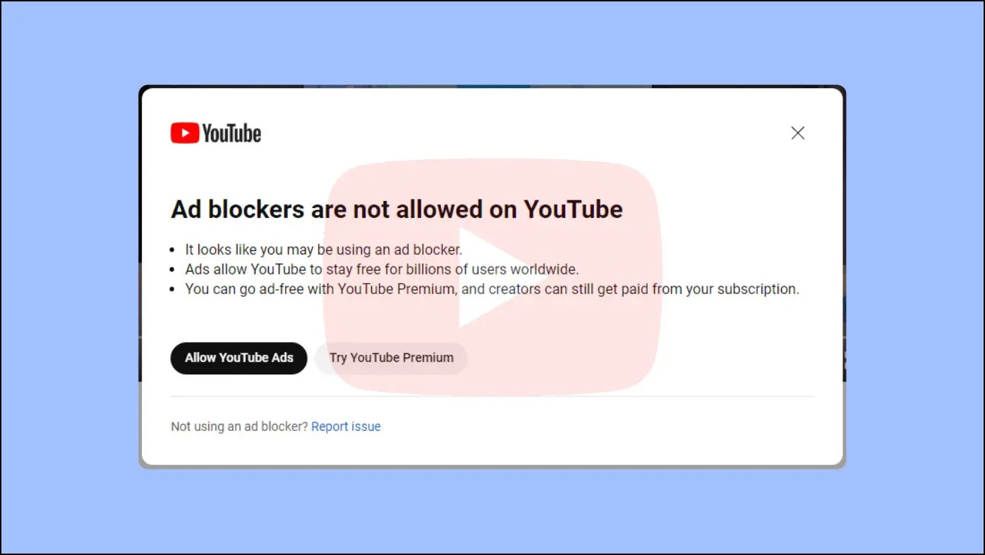 How to Bypass YouTube Adblock Detection? New Vision Theatres