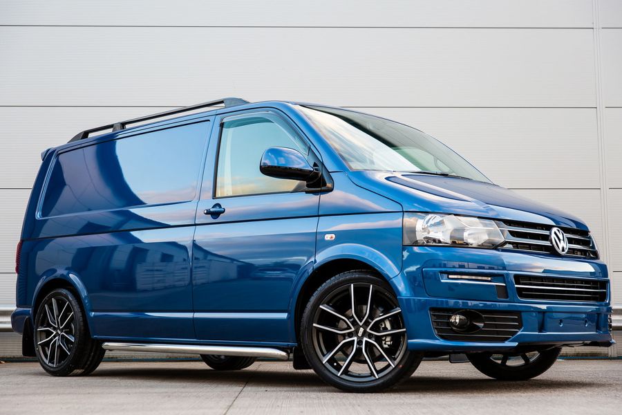 The Everett's VWT5 Exterior Conversion New Wave Custom Conversions