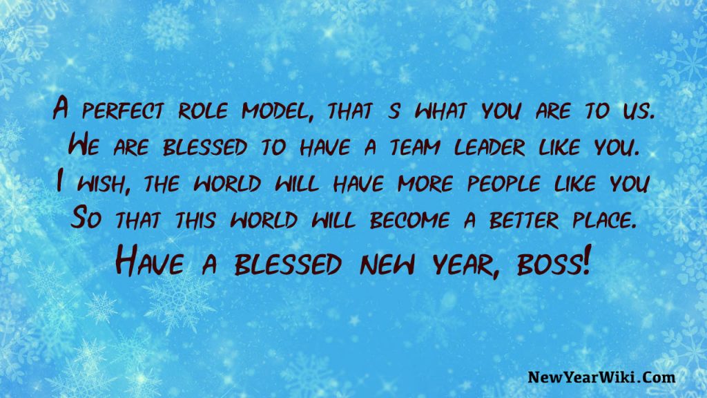 Happy New Year Message To Boss 2022 New Year Wiki