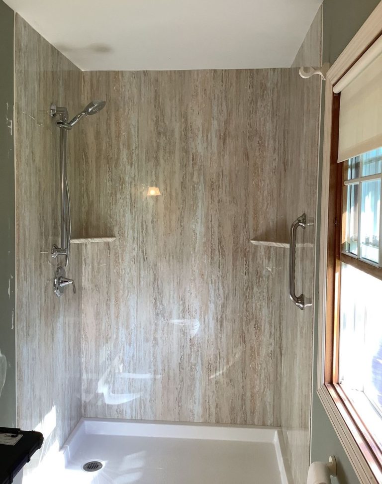 Featured Custom WalkIn Shower Install in Mohawk New York Sash