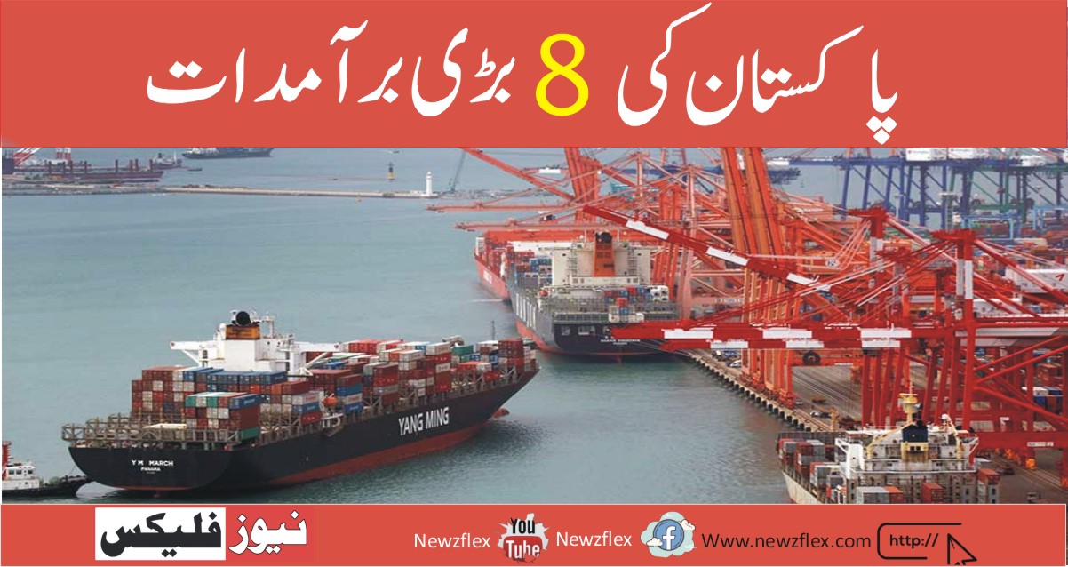 Top 8 Major Exports of Pakistan نیوز فلیکس