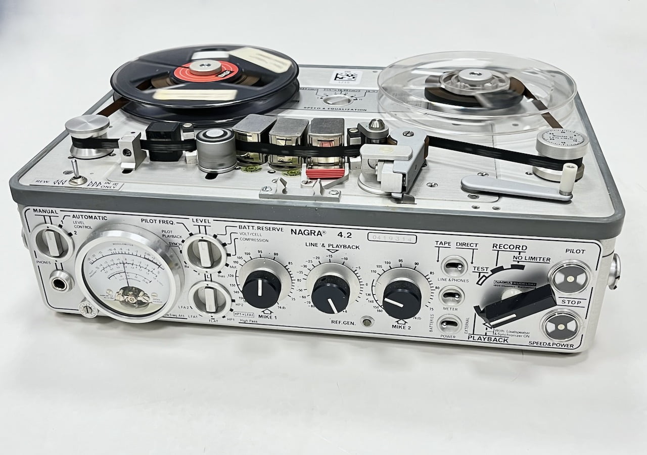 NAGRA 4.2 full track tape recorder - NextArchive