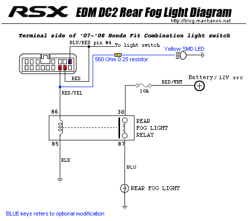 [DIAGRAM] Acura Rsx Fog Light Wiring Diagram - WIRINGSCHEMA.COM