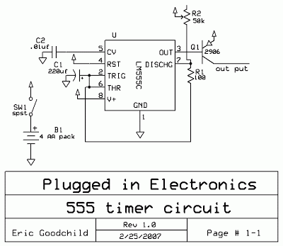 simple 555 timer circuit | Next Electronics