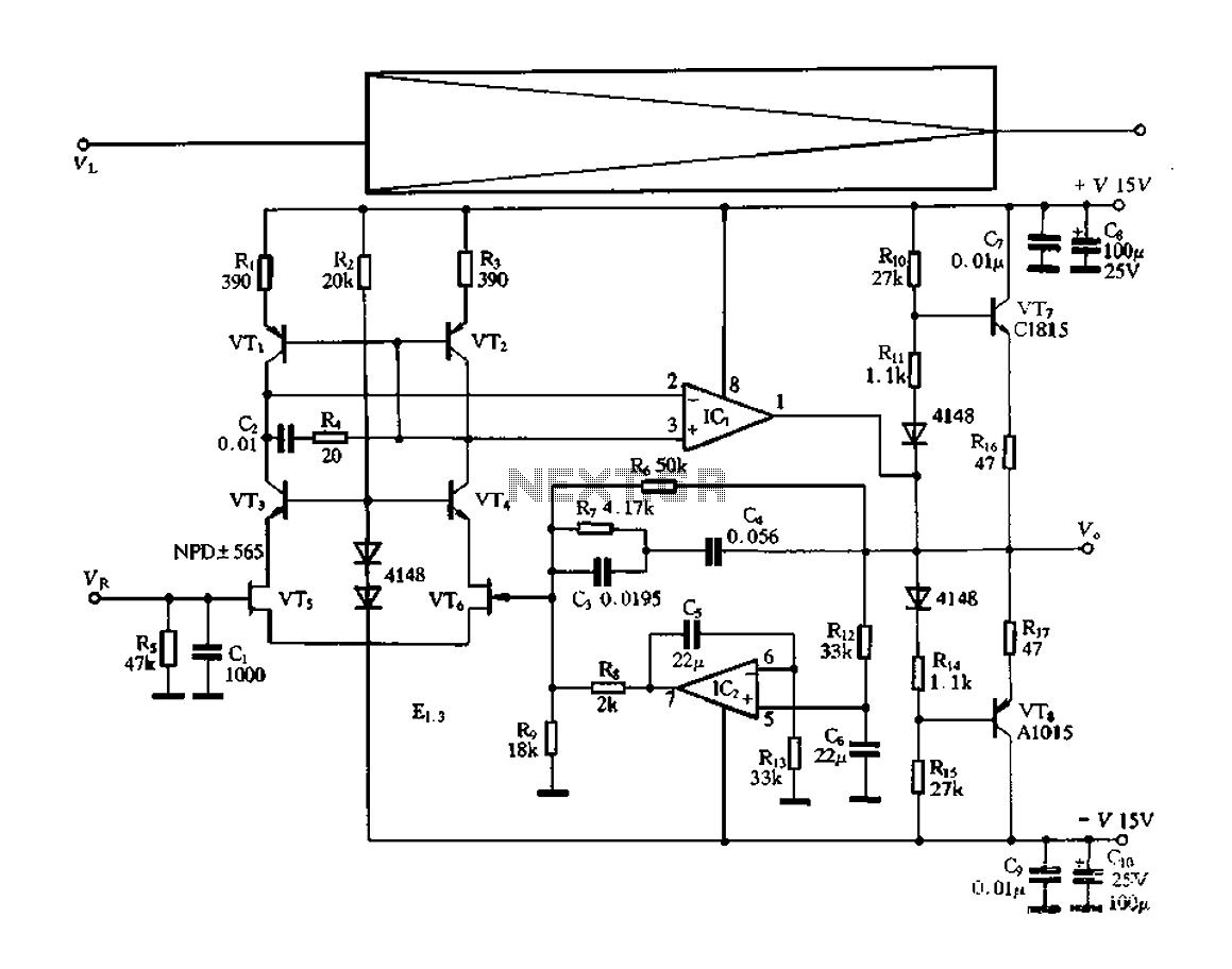 Electronic switching preamplifier under Preamplifier Circuits 60481