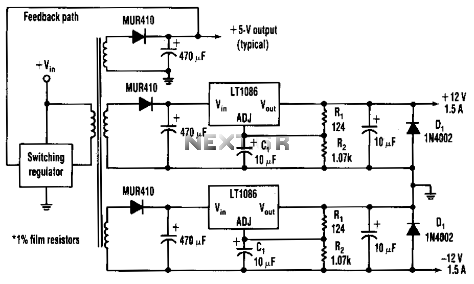 Efficientnegativevoltageregulator under ACDC & DCDC Circuits