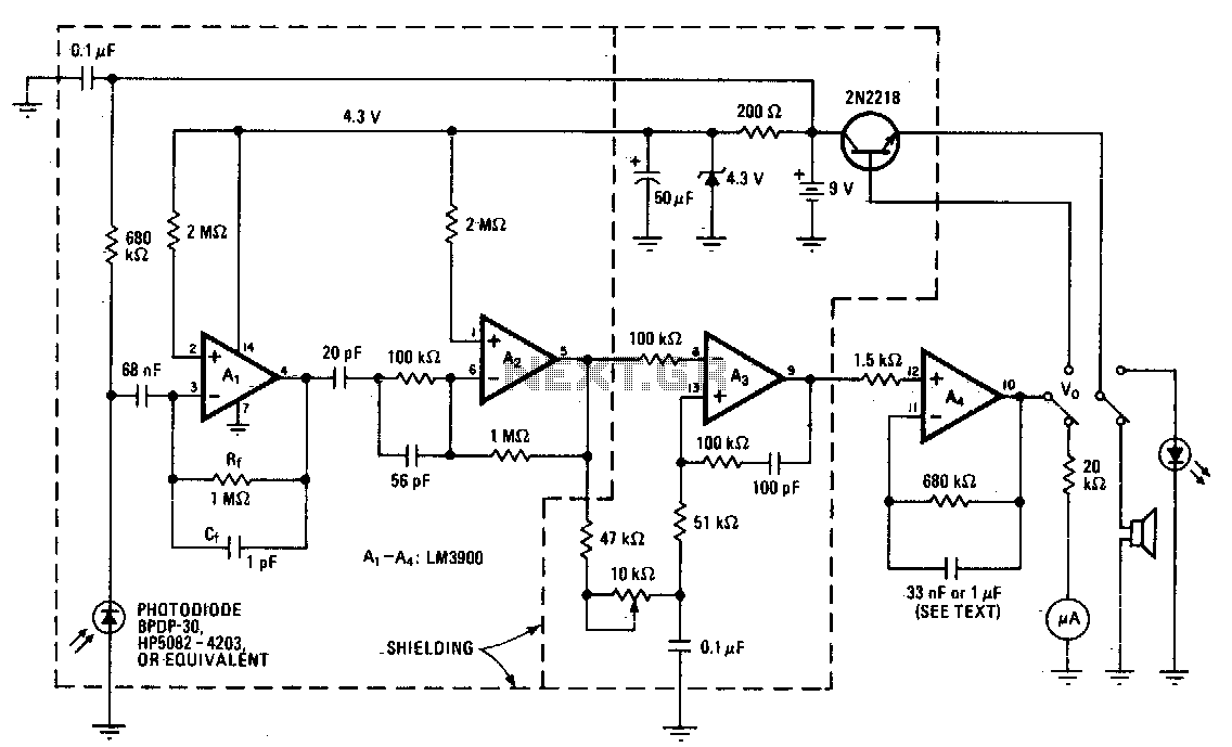 Radiation Detector Pin Diode Radiation Detector