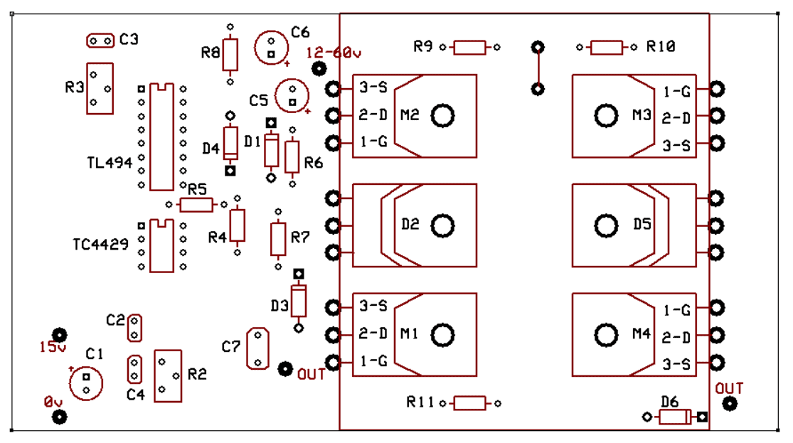 High Power Full Bridge Flyback Driver circuit under Switching Power
