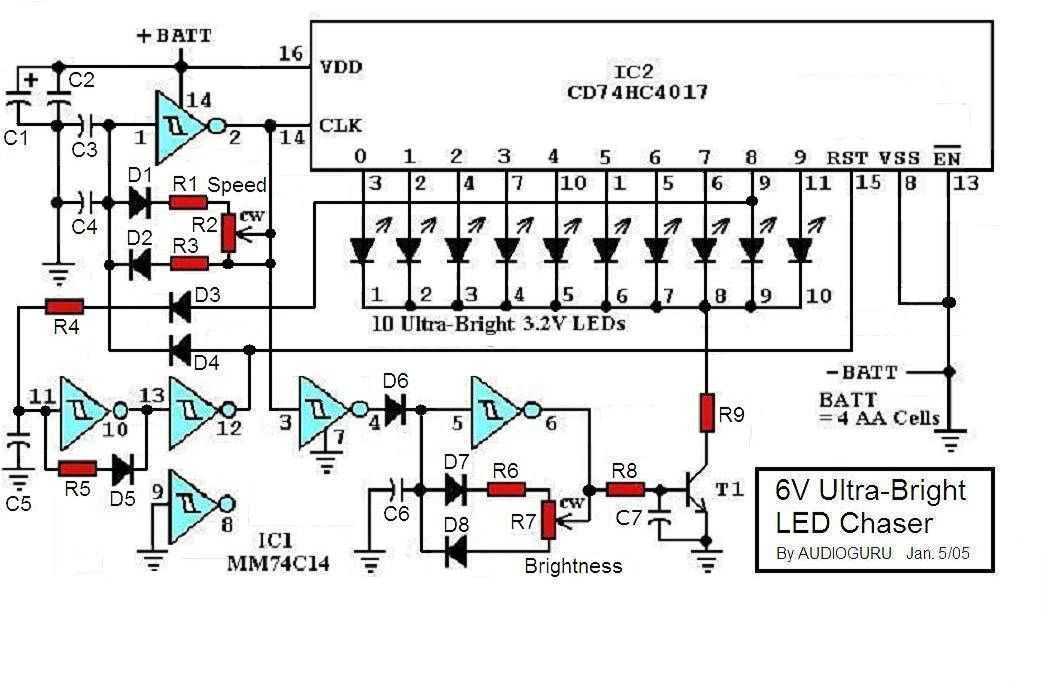 6v Led Circuit Diagram