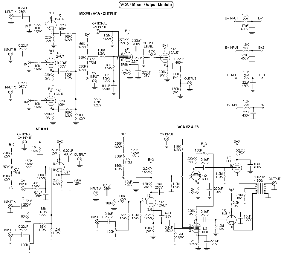 Vacuum Tube Synthesizers under Repository-circuits -41556- : Next.gr