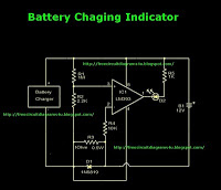 battery charger indicator circuit | Next Electronics